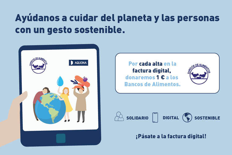 Ayúdanos a cuidar del planeta y las personas con un gesto sostenible